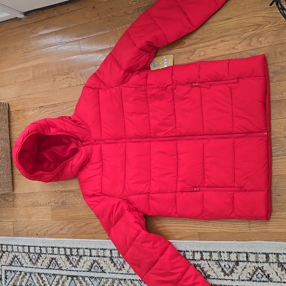 THEREABOUTS GIRLS PLUS SIZE "PACKABLE" RED WINTER COAT SIZE XL 18/20 - Picture 16 of 16